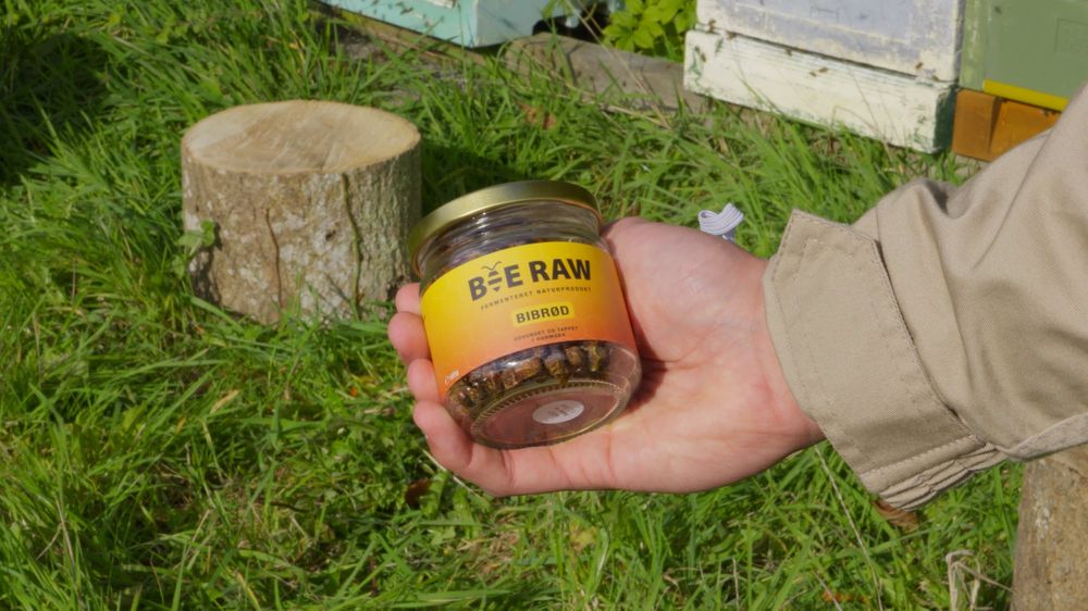 Fermenteret Bibrød 100 g ved bistaderne